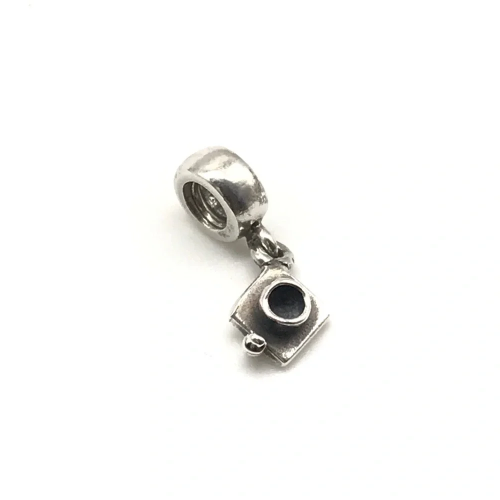 Pandora Retired Graduation Cap Hat Dangle Charm